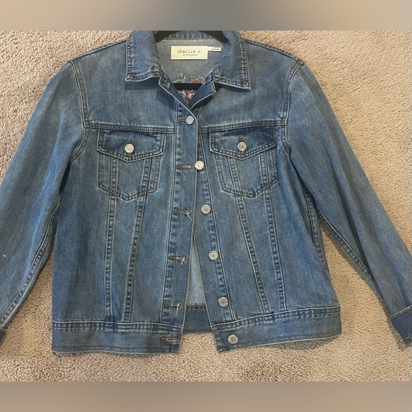 Embroidered Jean Jacket - Picture 3 of 5